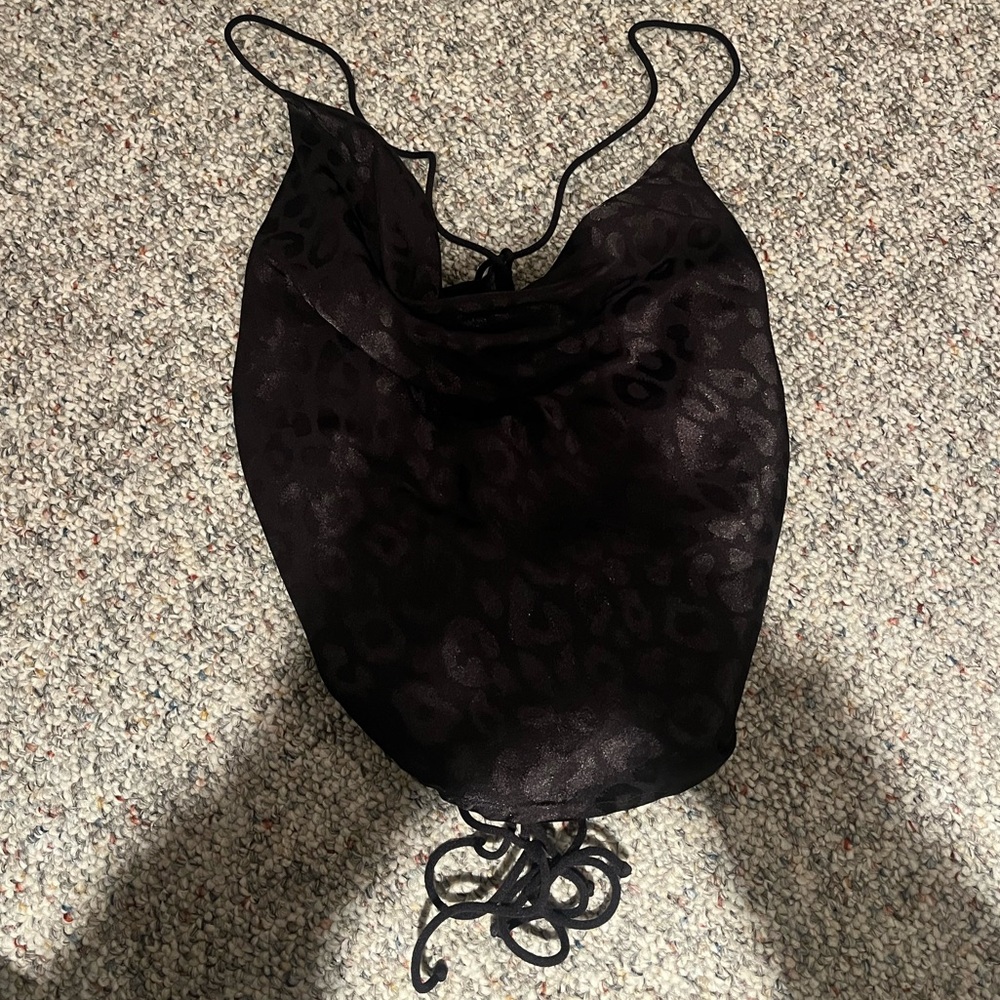 Black Going Out Top
